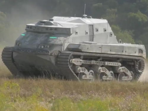 DARPA puts sinister green eyes on its robot tank