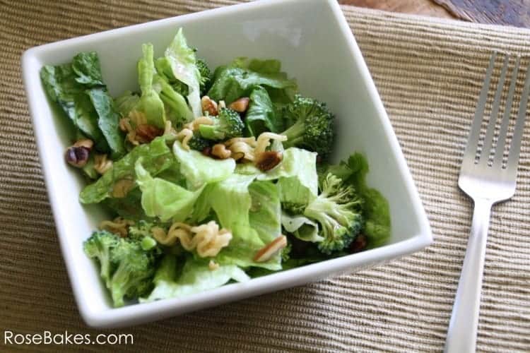 Crunchy Oriental Broccoli Salad