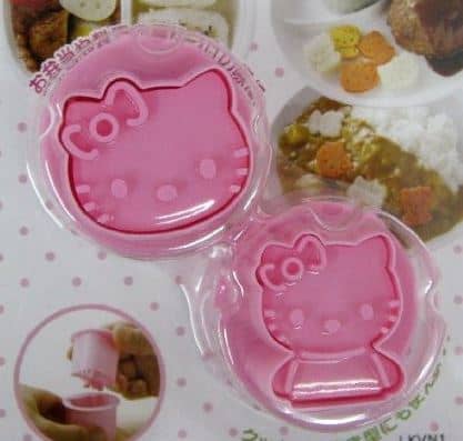 Hello Kitty Cookie Cutters and Plungers