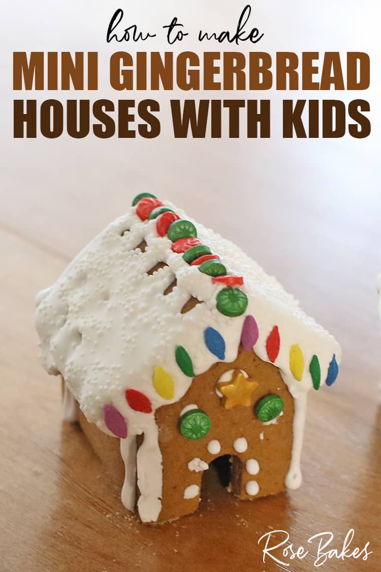 Decorated Mini Gingerbread House