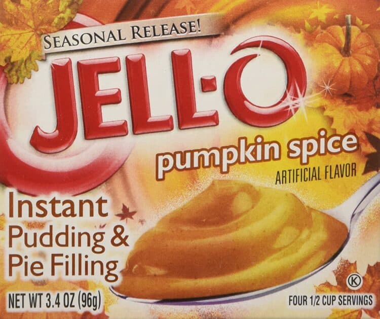jello pumpkin spice instant pudding