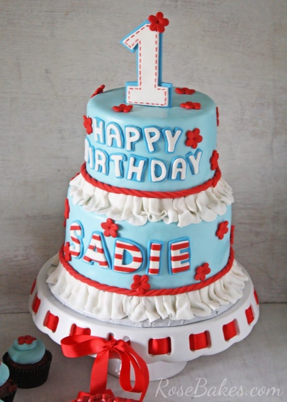Raggedy Ann Ruffles Cake