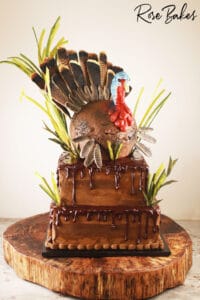 turkey groom's cake