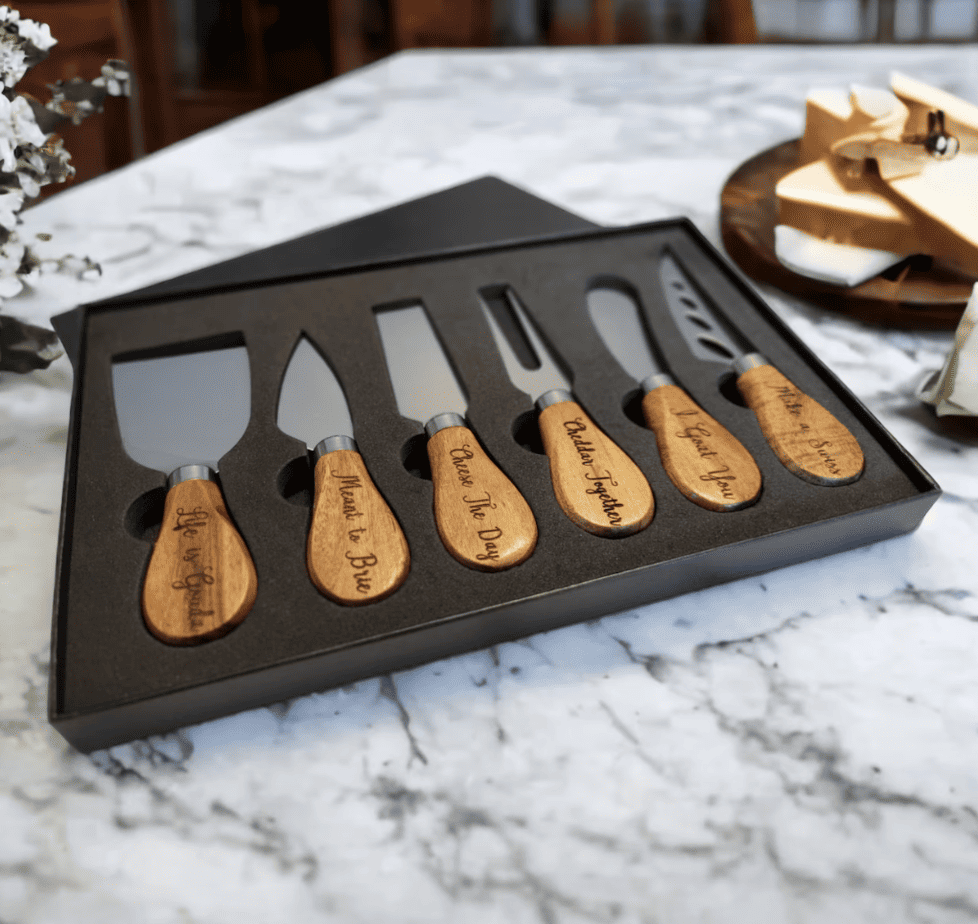 charcuterie board knivces for a gift